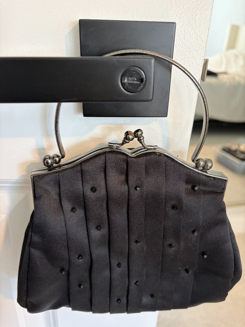 Vintage Vanessa Black Mini Bag